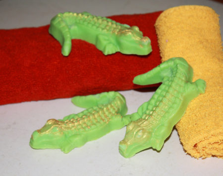Authentic handmade crocodile soap from Karumba in North Queensland