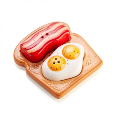 BACON & EGG Salt & Pepper Shakers