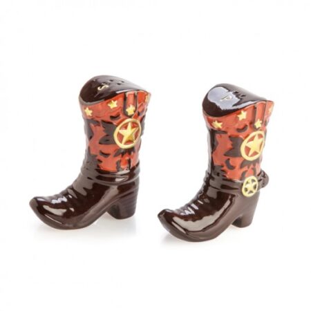 COWBOY BOOTS Salt and Pepper Shakers