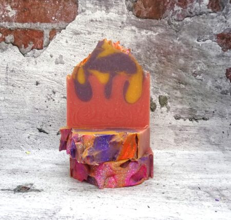 " RASPBERRY ALE"  Vegetable oil soap
